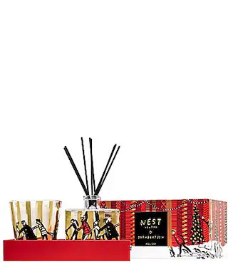 NEST New York x Drawbertson Holiday Decorative Classic Candle Reed Diffuser Set | Dillard's