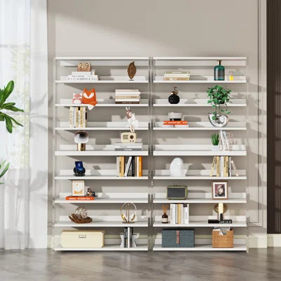 8-Tier Acrylic Bookshelf | Wayfair North America