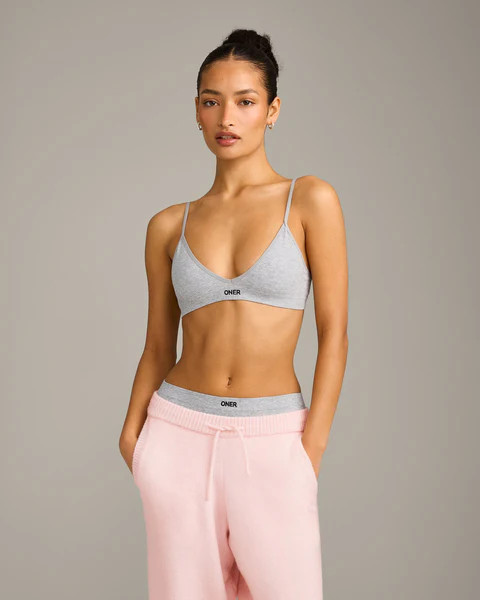 Seamless Strappy Bralette 
 Gray Marl | Oner Active (UK / US)