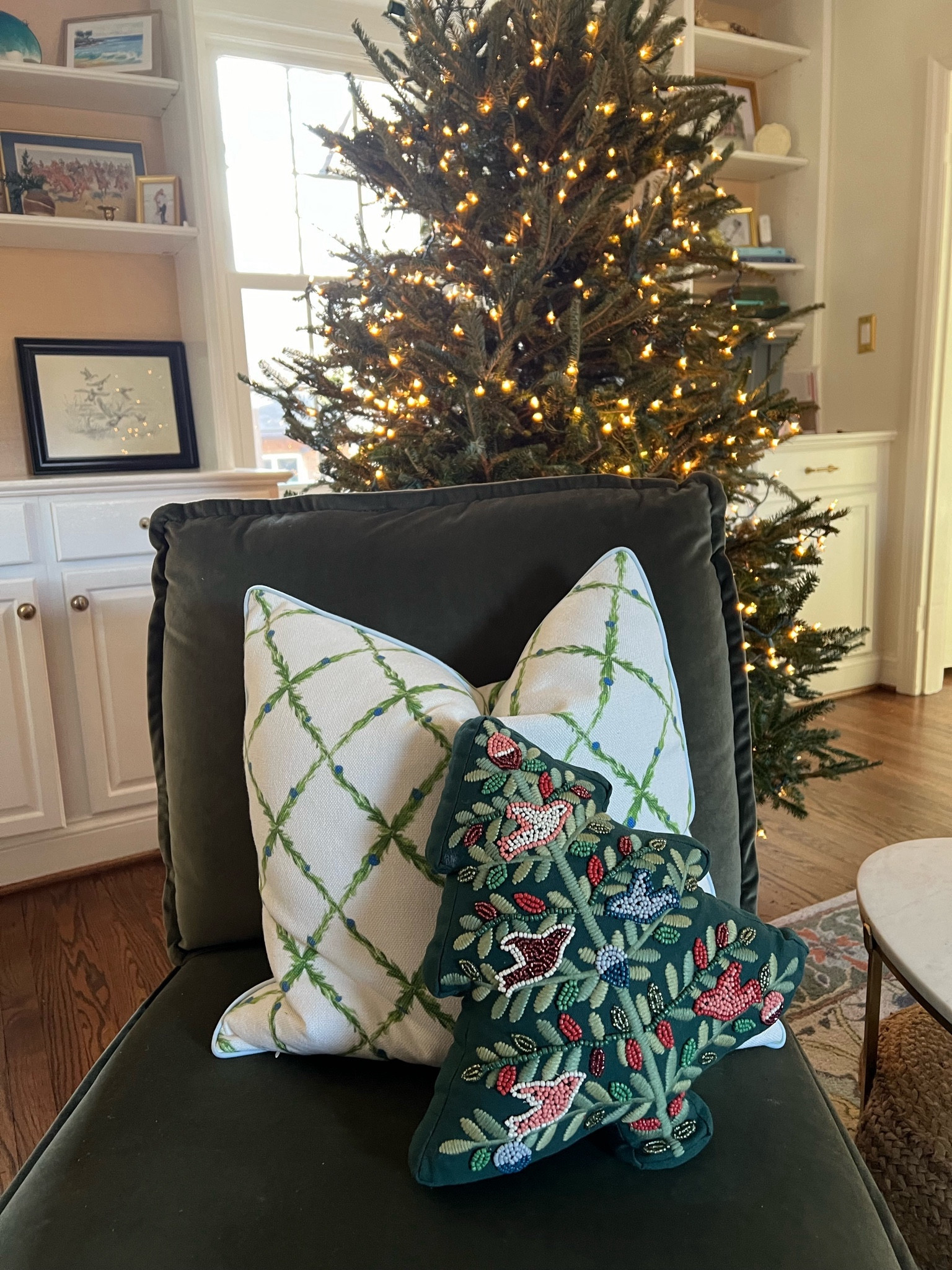 Linking some of my favorite holiday pillows and shams today.  Christmas pillow, pillows, grand millennial, chinoiserie, Christmas decor, classic home, target finds, Amazon finds, Jillian harbor, collins curated 

#LTKSeasonal #LTKfindsunder50 #LTKhome