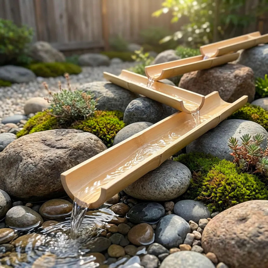 Bamboo Water Channel Toy | Outdoor Water Play Track for Kids & Adults | Zen Garden - Etsy | Etsy (Global)