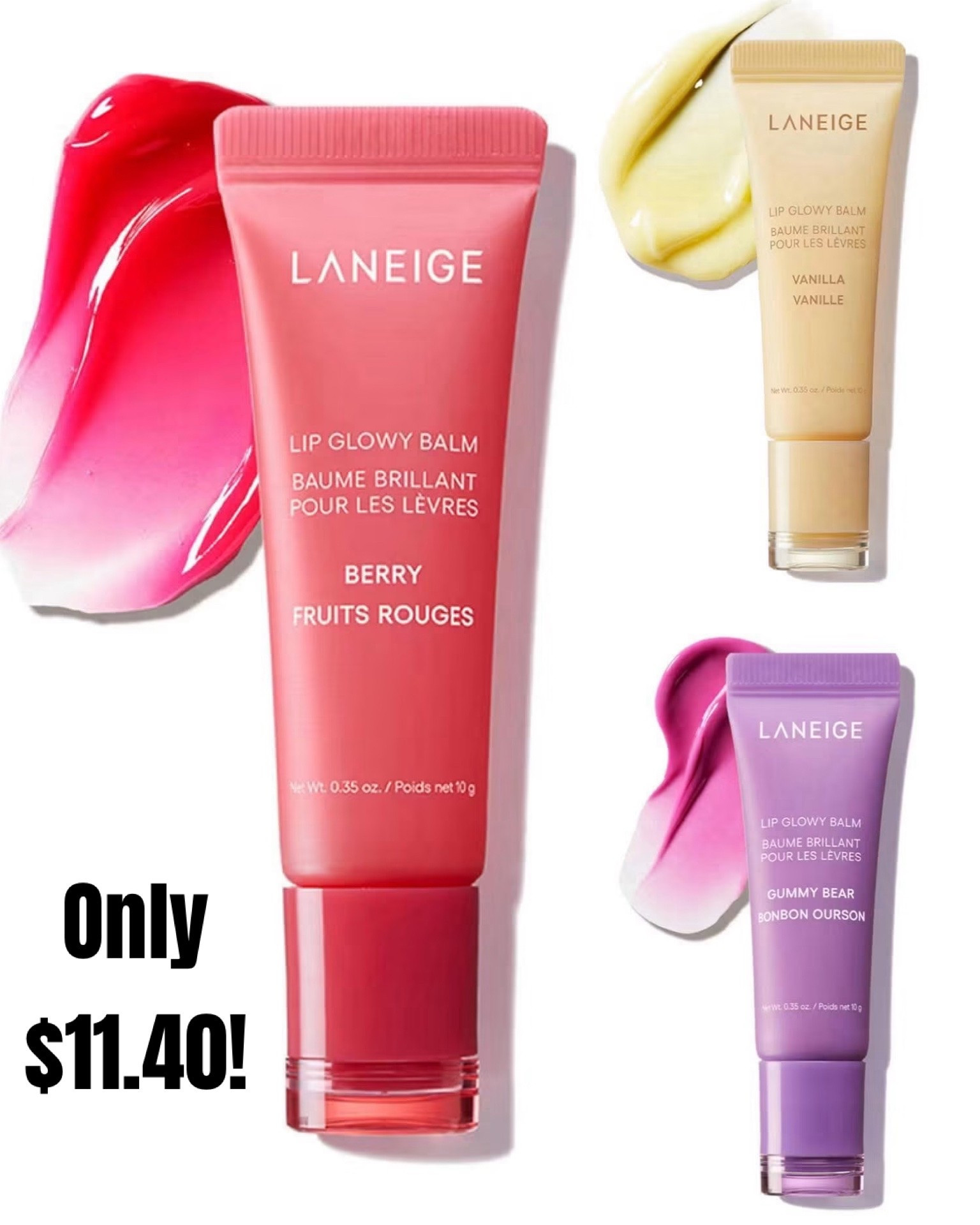 Good morning! Lots of incredible deals coming at you today, starting with the longtime favorite Laneige Lip Glowy Balm is down to only $11.40 today at Amazon - the LOWEST PRICE I’ve ever seen on this! Such an ongoing favorite that is ultra moisturizing!

#LTKSaleAlert #LTKselfcare #LTKBeauty
