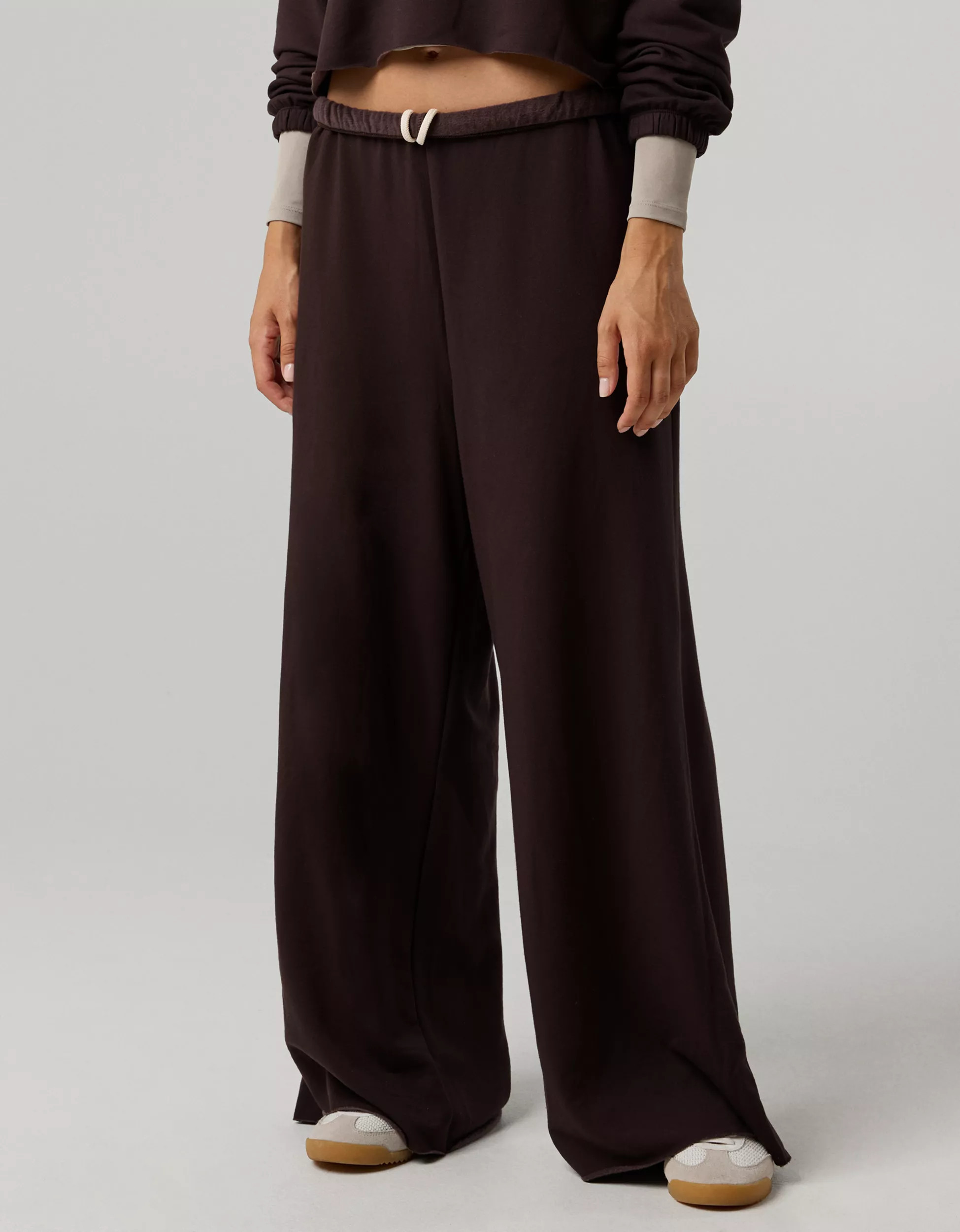 OFFLINE By Aerie OTT Fleece Super Wide Leg Pant | Aerie