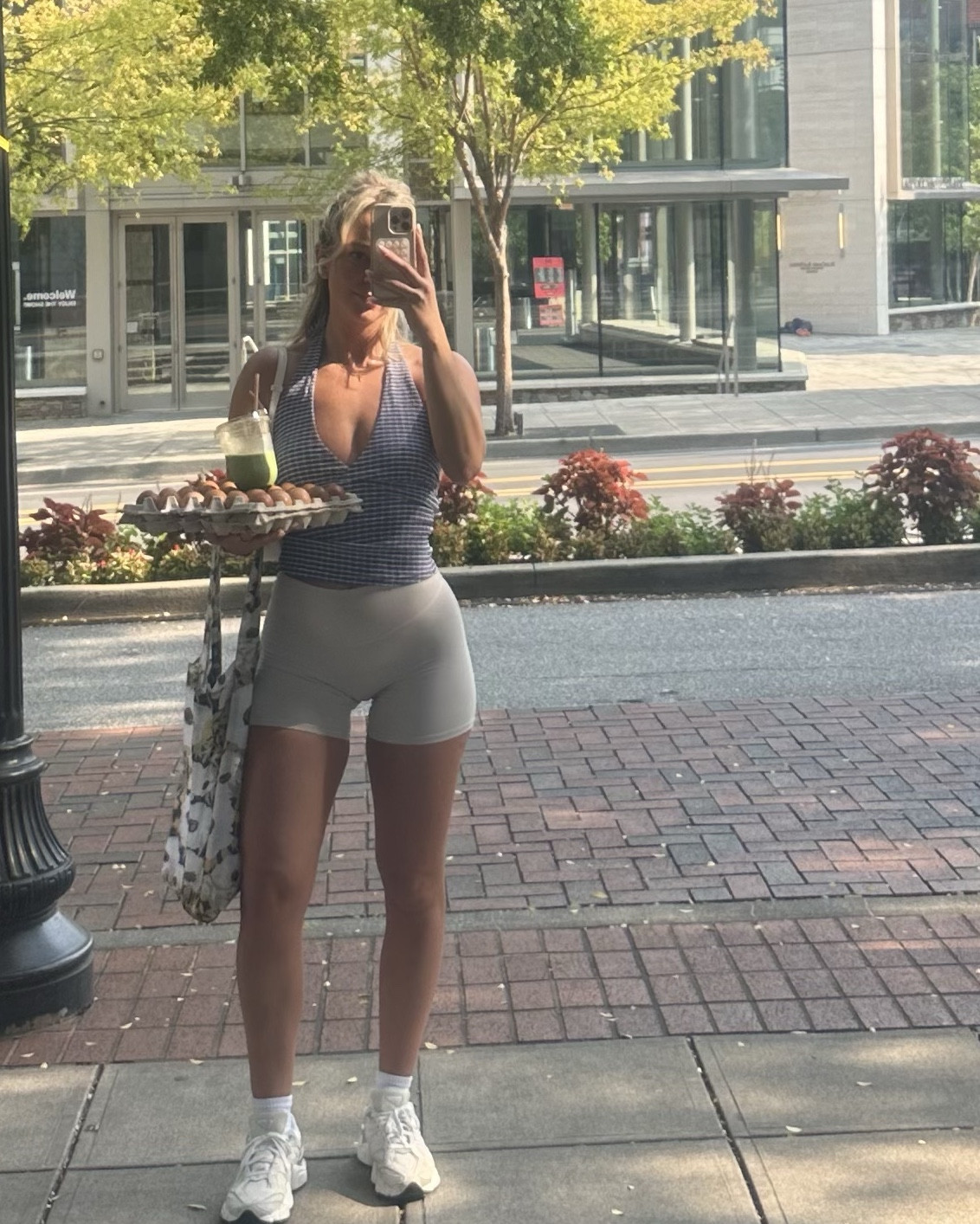 Size 4 top 
Small bottoms 