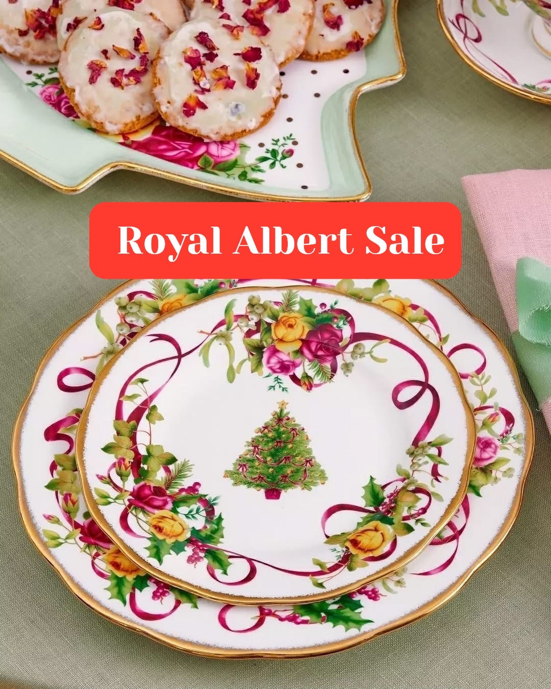 My favorite Royal Albert dishes are on a Black Friday sale now! From coffee cups to platters. The most beautiful porcelain dishes ever perfect for holiday entertaining or everyday use. If you have been wanting this set or just even one pretty cup for your morning coffee ☕️ make sure you jump on this sale before it’s gone. #christmas #thanksgiving

#LTKCyberWeek #LTKSaleAlert #LTKHome