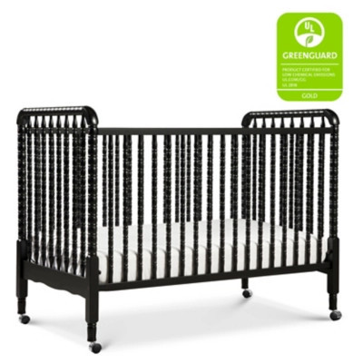 Davinci Jenny Lind Stationary Crib, Black | Ashley Homestore