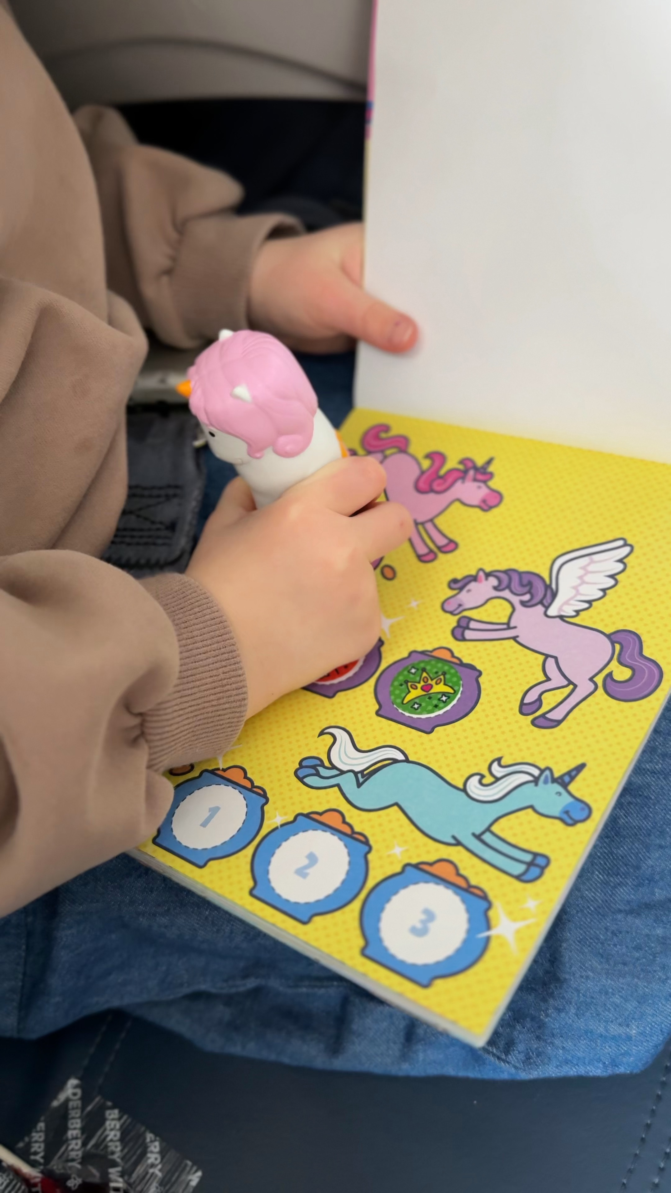 Toddler on the go activity// plane activity /toddler travel sticker book 

#LTKTravel #LTKKids #LTKFamily