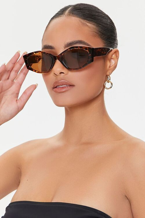 Geometric Tinted Sunglasses | Forever 21 | Forever 21 (US)