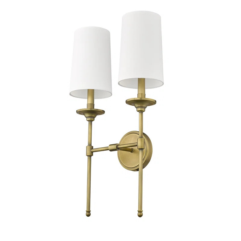 Hayse Steel Armed Sconce | Wayfair North America