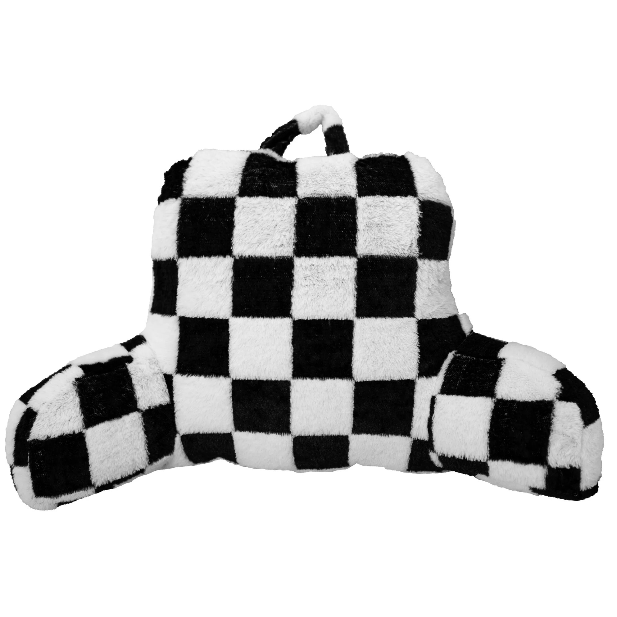 Urban Shop Black And White Check Backrest, 21" W x 13" H | Walmart (US)