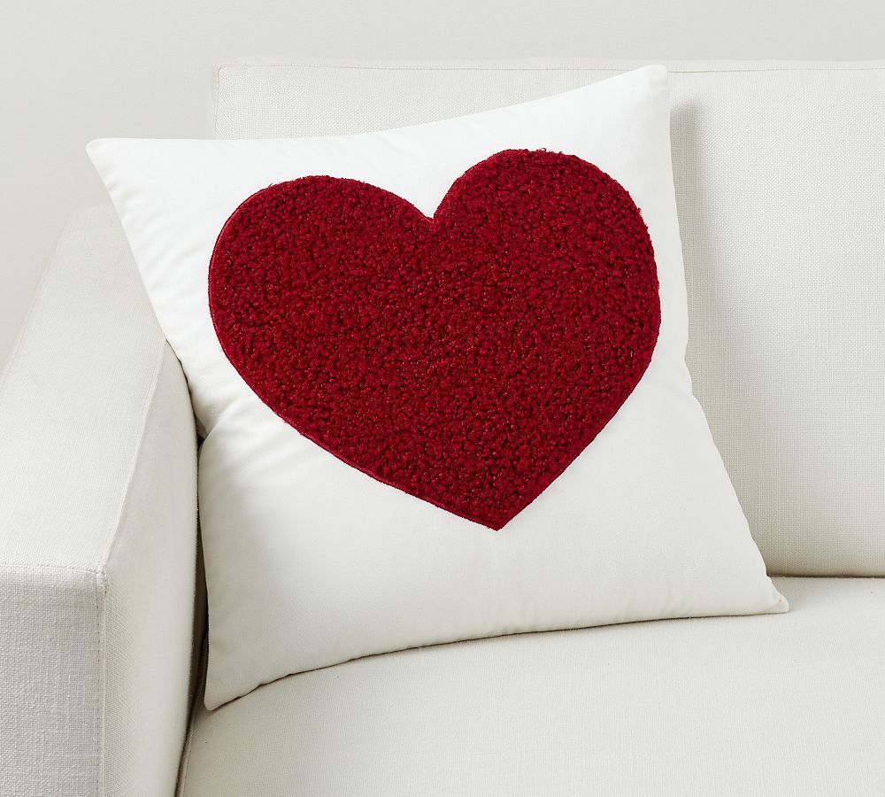 Cozy Heart Pocket Pillow | Pottery Barn (US)
