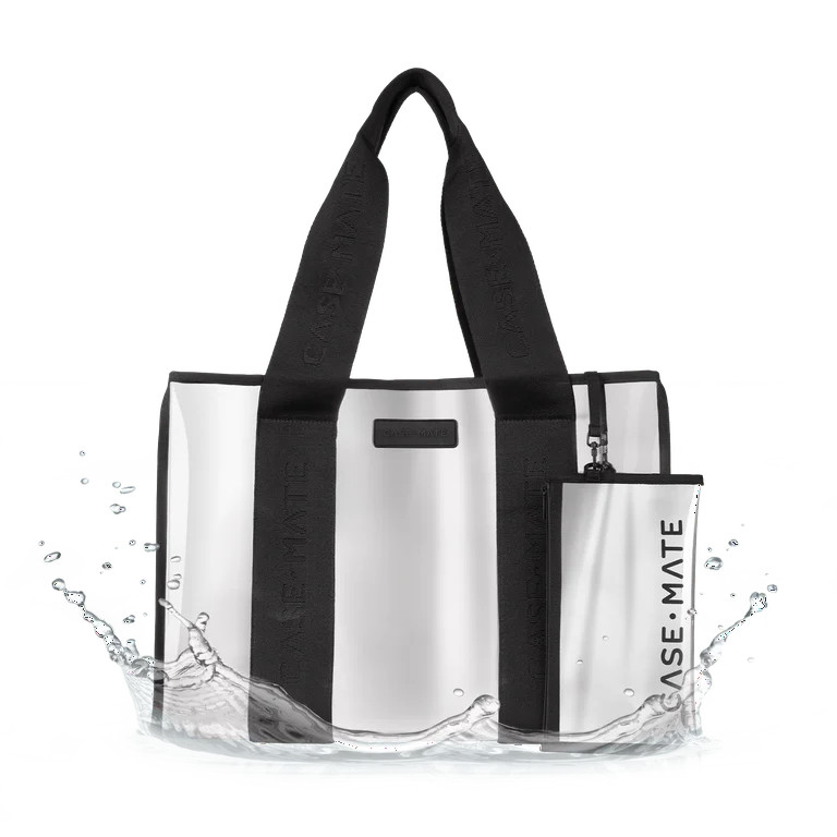 Case-Mate Silver Chrome Beach Tote Bag - Silver | Walmart (US)