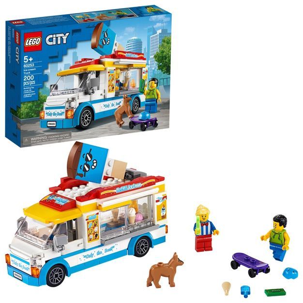 LEGO City Ice-Cream Truck Cool Building Set 60253 | Target