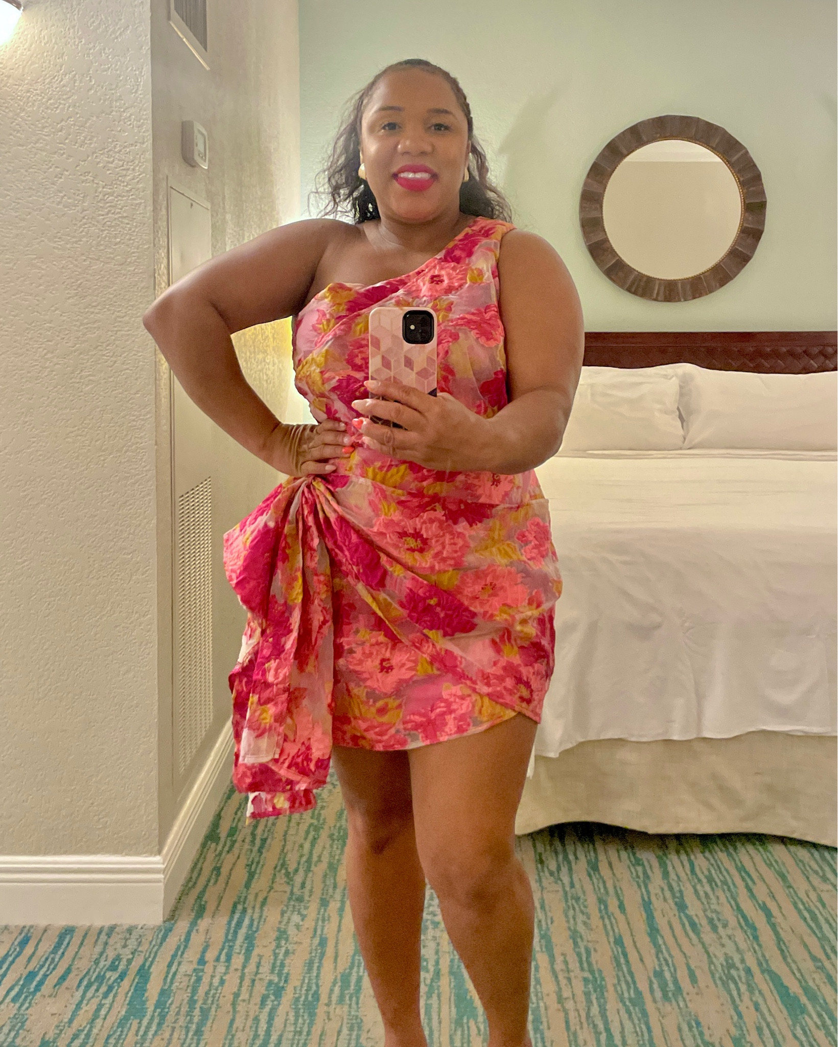 This birthday dress gives fun and flirty. It was a hit all evening! 

Fits to size 