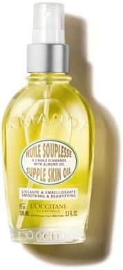 L'Occitane Almond Body Oil, Moisturizes, Nourishes, Hydrates, Softens Dry Skin, Absorbs Fast, Lig... | Amazon (US)