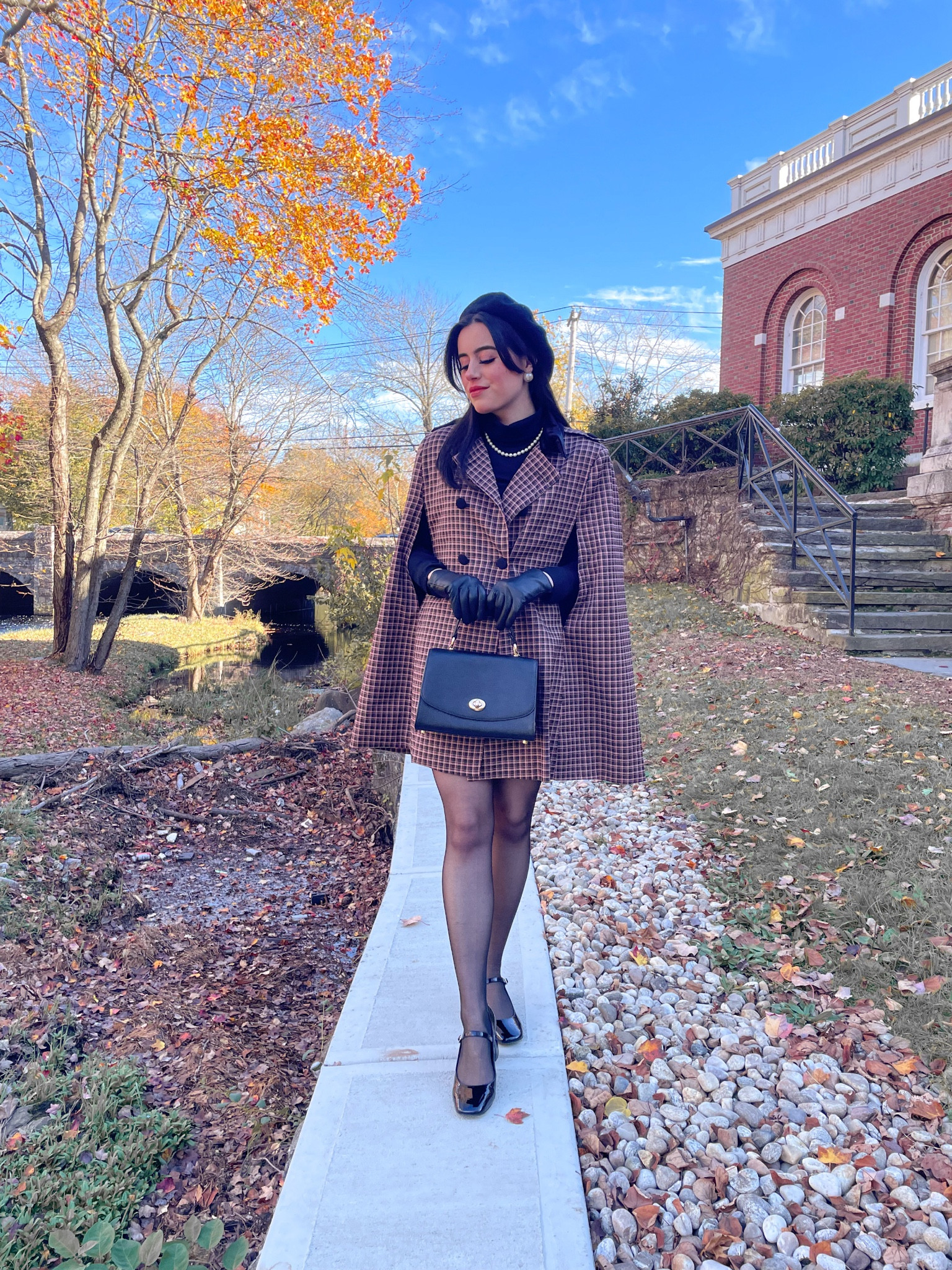 A vintage-inspired old money outfit 🩷🍂 

#LTKSeasonal #LTKstyletip #LTKfindsunder50