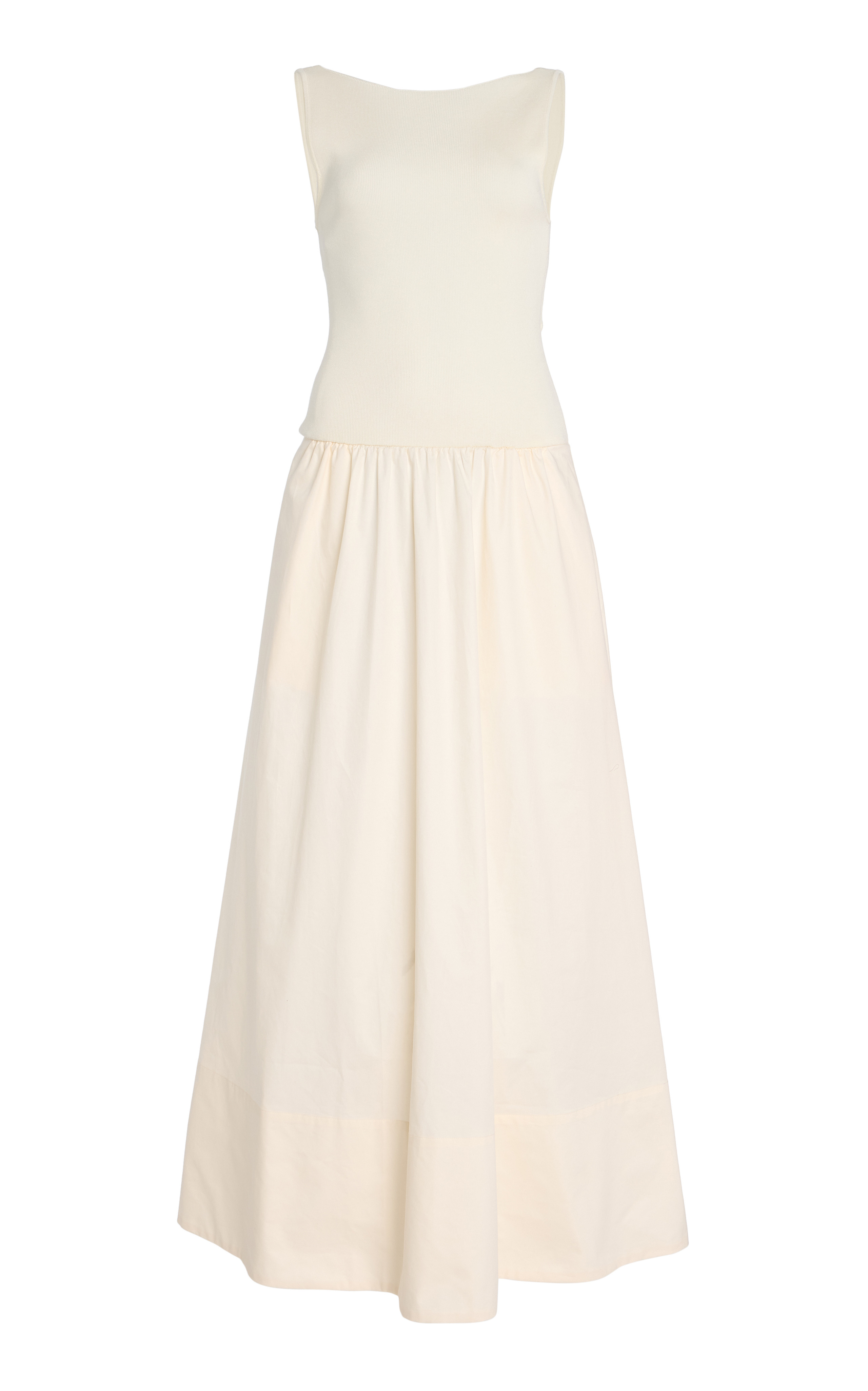 Exclusive Knit and Cotton Maxi Dress | Moda Operandi (Global)