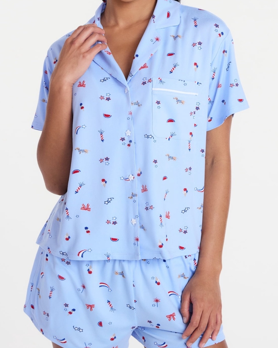 $17 patriotic pajama sets, yes please 🤍🇺🇸