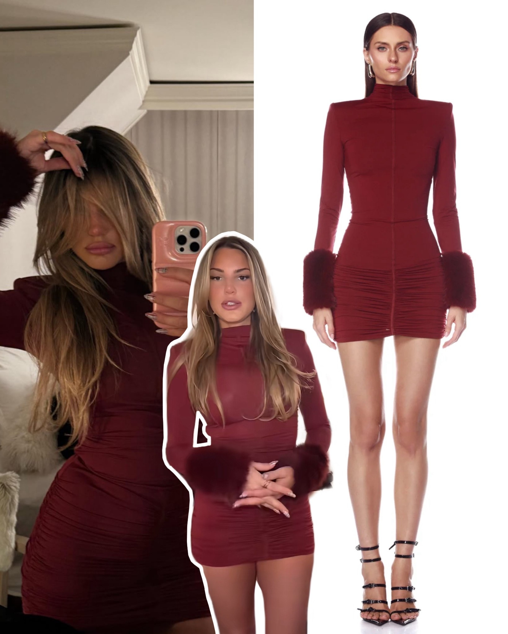 ✨ New Year’s Eve glamour. Iris Kendall x Bronx and Banco Eleanor dress ❤️
Statement fur cuffs, rich maroon tones, and bold elegance—this NYE look is pure high-fashion energy 🥂
Designed to turn heads and own the night ✨



#LTKGiftGuide #LTKSeasonal