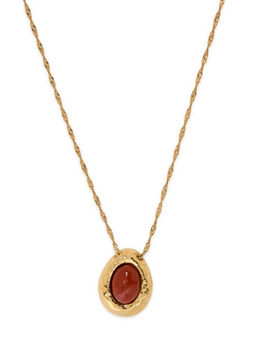 Cherry On Top 18kt gold-plated necklace | Harvey Nichols