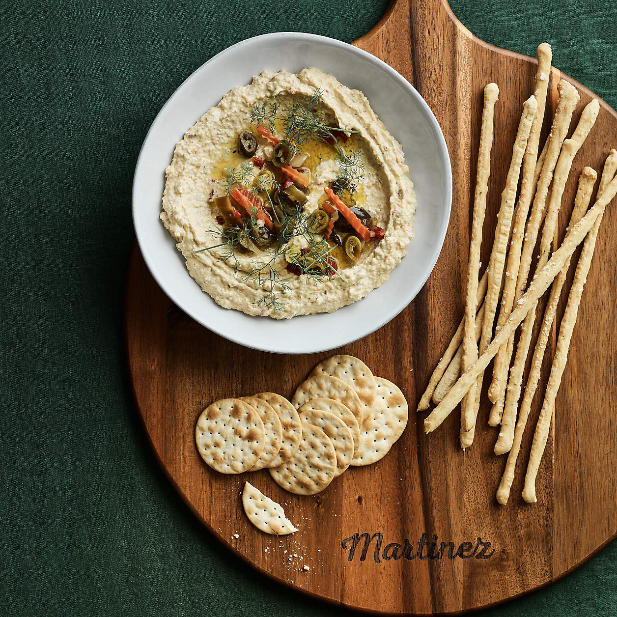 Tondo Acacia Round Serving Board + Reviews | Crate & Barrel | Crate & Barrel