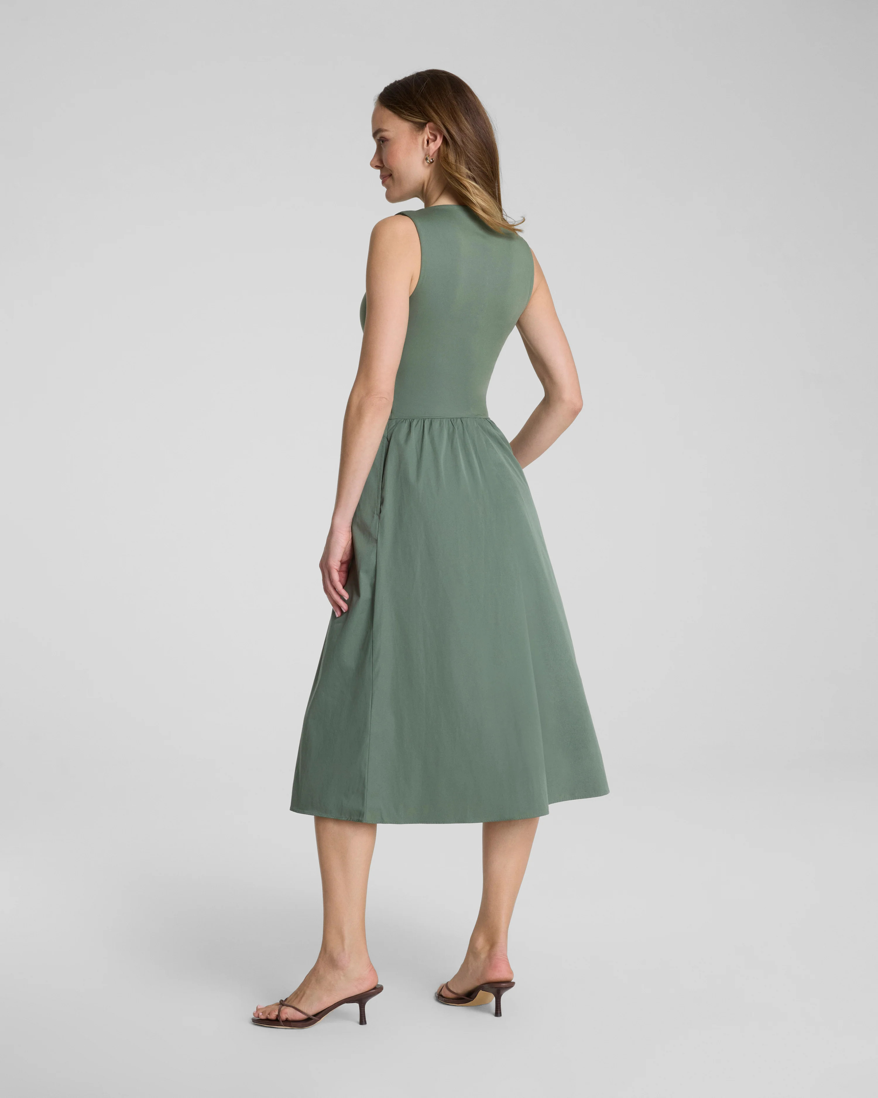 SPANXsmooth®  Jersey High Neck Midi Dress | Spanx