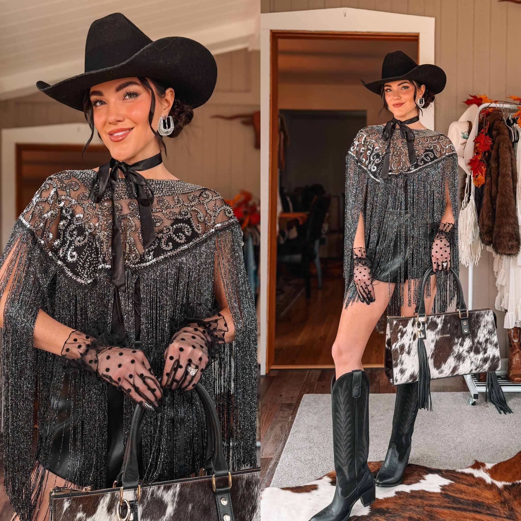 Western fashion event INSPO! NFR Event INSPO: Cowgirls & Cocktails 🍸✨ 

I got my buckle earrings from western vogue! 

#nfr #nfrstyle #nfrfashion #westernfashion #westernstyle #cowgirlchic #westernoutfits #txcara  

#LTKootd #LTKgrwm #LTKHoliday