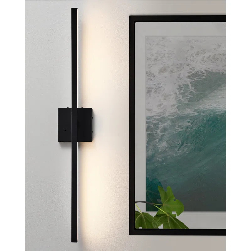 Wrought Studio™ Battery Operated Wall Sconce With Remote Control,Wireless Dimmable Led Wall Sco... | Wayfair North America