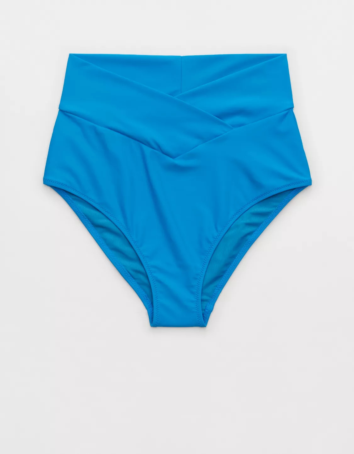Aerie Crossover High Waisted Bikini Bottom | American Eagle Outfitters (US & CA)