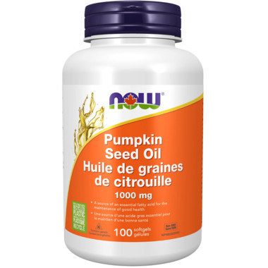 NOW Pumpkin Seed Oil 1000mg | Well.ca