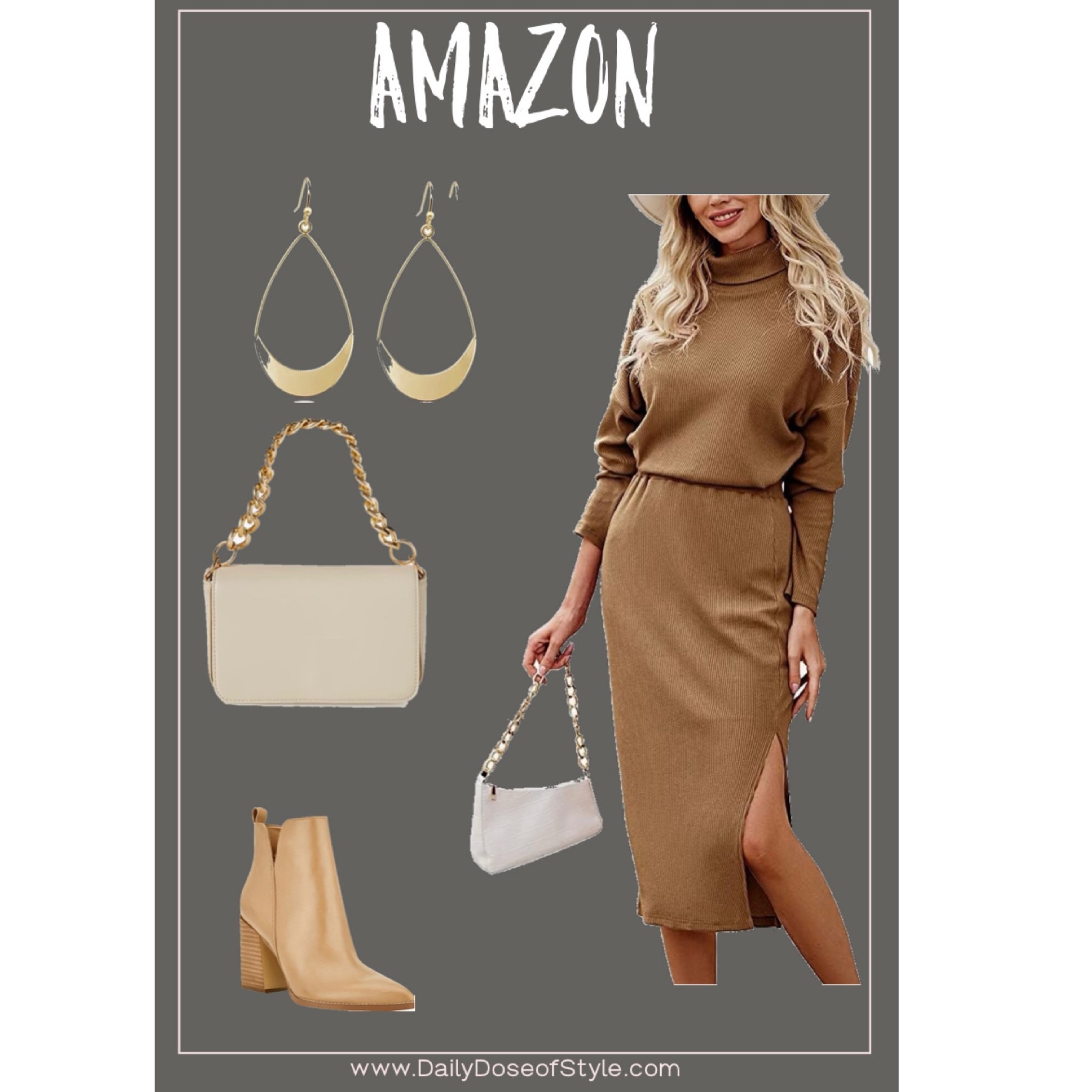 Such a pretty dress for fall from Amazon! 

#LTKunder50 #LTKSeasonal