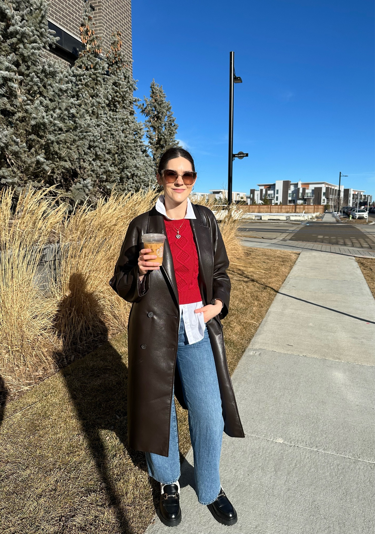 Such a crisp and polished transition look into spring!❤️

Adding a poplin button up is an easy way to take your look into the spring season! I love the look of a white button up. But I have also been loving the look of pastel coloured buttons up such as blue, yellow, and pink! 🌼

My exact sweater vest is not available so I linked some alternatives 🫶

Spring style, spring outfit, spring transition outfit, outfit inspiration, style inspiration, fashion inspiration, outfit ideas, layers for spring, what to wear, what I wore, Pinterest aesthetic, Pinterest girl, Parisian outfit, Parisian chic, elevated outfits




#LTKSeasonal #LTKstyletip