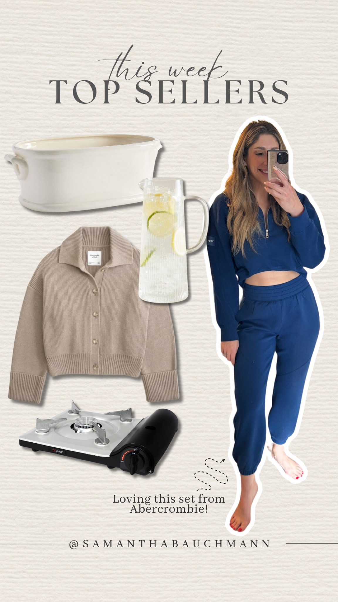 This week’s top sellers! 

Mom favorites, kitchen, mom approved, travel outfit, Ypb, Abercrombie, pitcher, sweater, sweat set, seasonal, home favorites 

#LTKfindsunder100 #LTKhome #LTKSeasonal