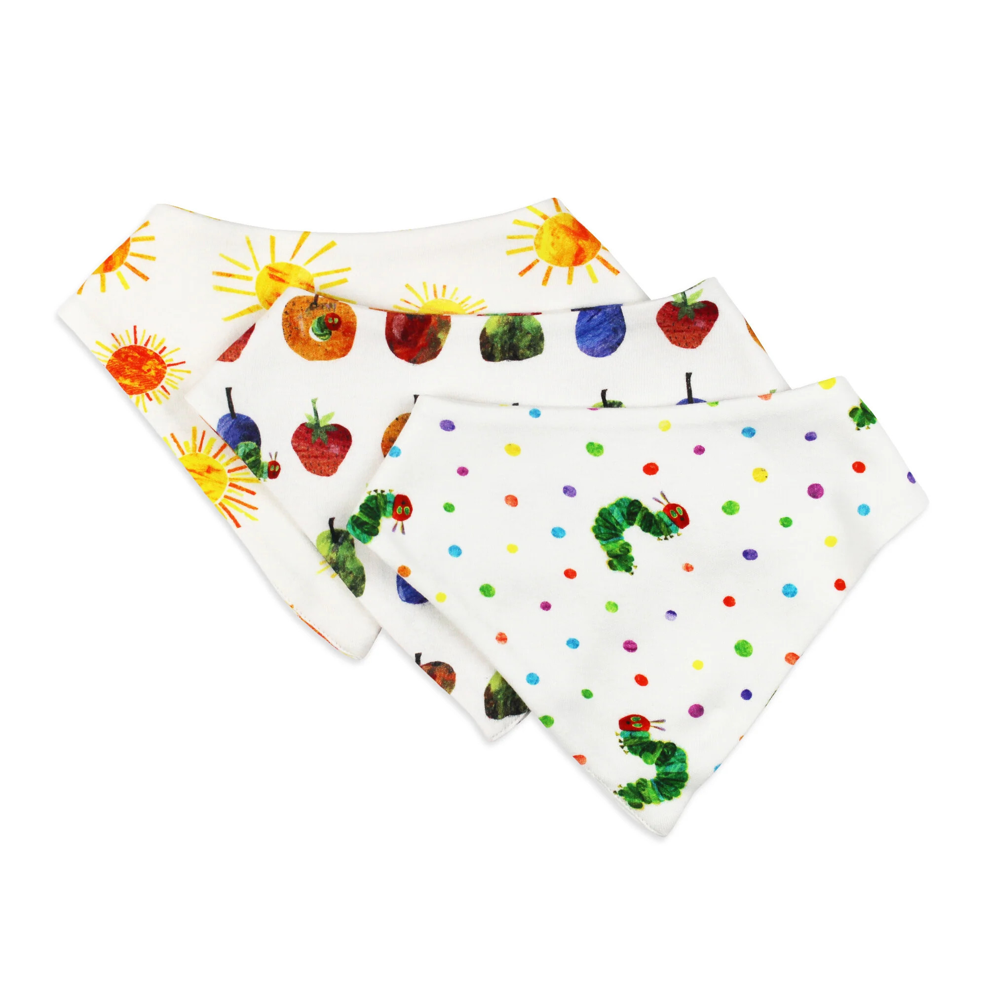Organic Bandana Bib 3-Pack in Multi | L'ovedbaby