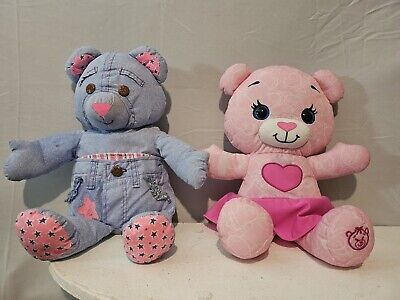 2020 Tomy & Vintage 1995 Tyco Doodle Bear Ballerina Jeans Blue & Pink Plush Toy  | eBay | eBay US