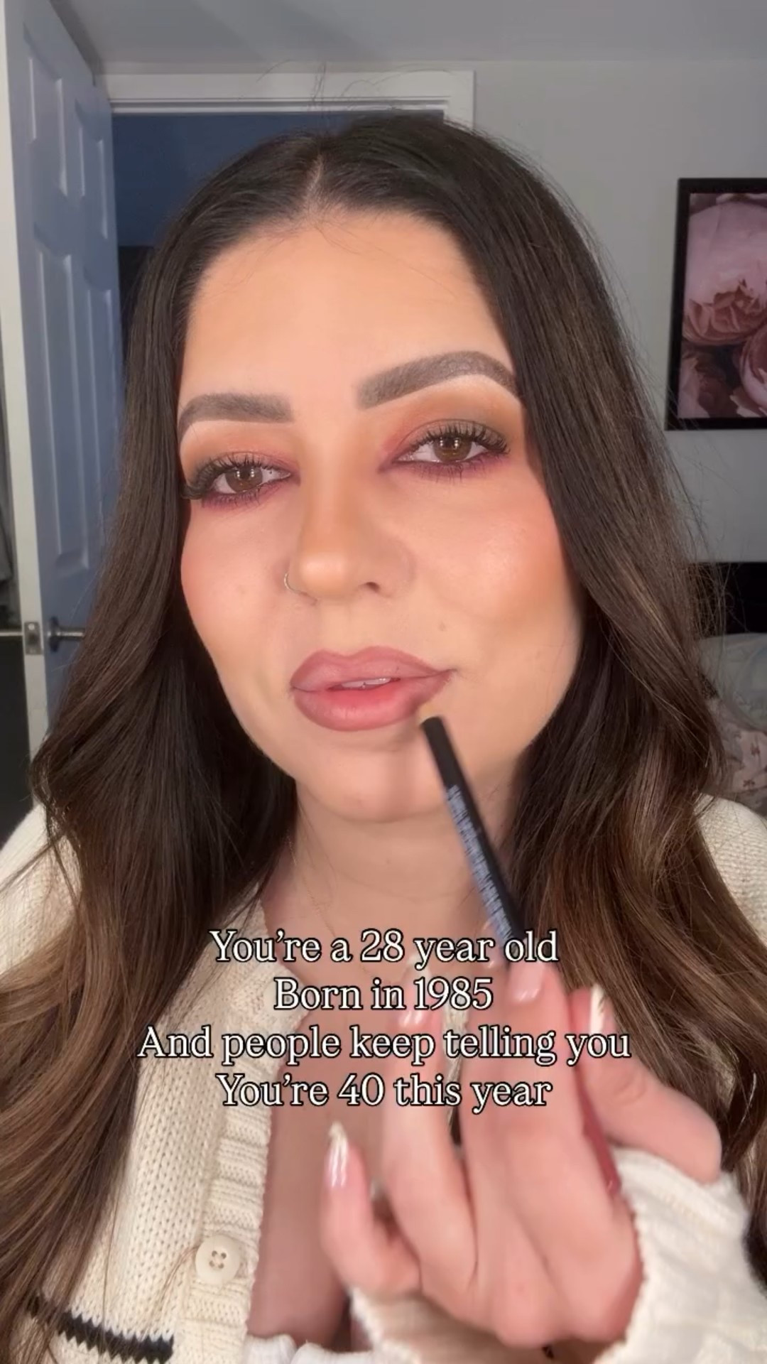 The audacity!👀
This is 40!✨
I wish I had some life advice or something meaningful to say but honestly, I’m actually mad that I’m this age. The absolute hate I have towards aging is diabolical🤣 
All I can say is move your body, drink your water and take your vitamins, kids! Otherwise you will rust like the Tin Man. And cherish  your knees ‘cause we really take that body part for granted lol 🥲

Lip combo:
@saiebeauty lip liner 101 in shade ‘twist’ + glossybounce lip gloss oil in ‘push’

#birthday #birthdaygirl #virgo #thisis40 #lipcombo #makeup #beauty #beautycontent #contentcreator #ugc #ugccreator #ugcmakeup #beautycreator #relatable