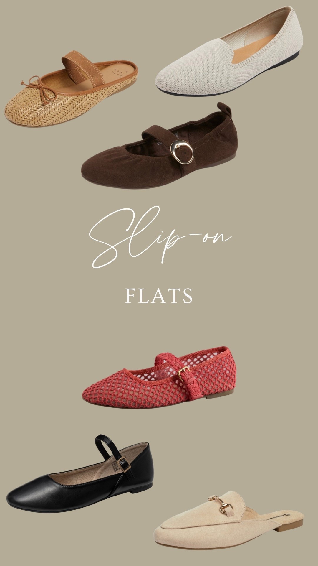 The best slip-on flats for the spring😍

#LTKSeasonal #LTKootd
