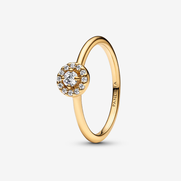 Pandora Round Pave Halo Ring | Pandora US