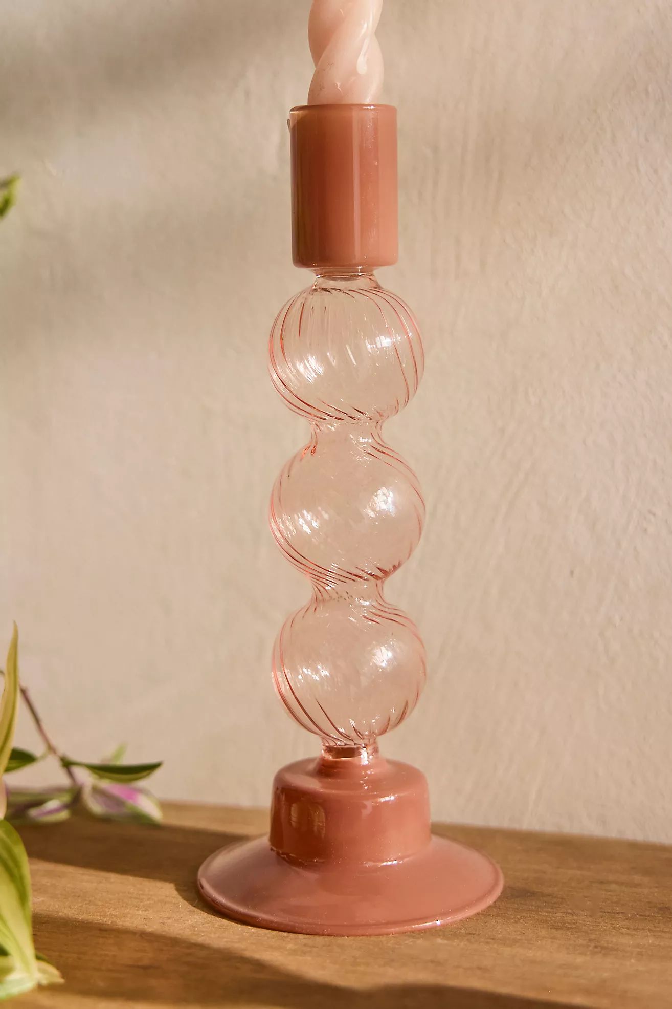 Bauble Glass Candlestick | Anthropologie (US)