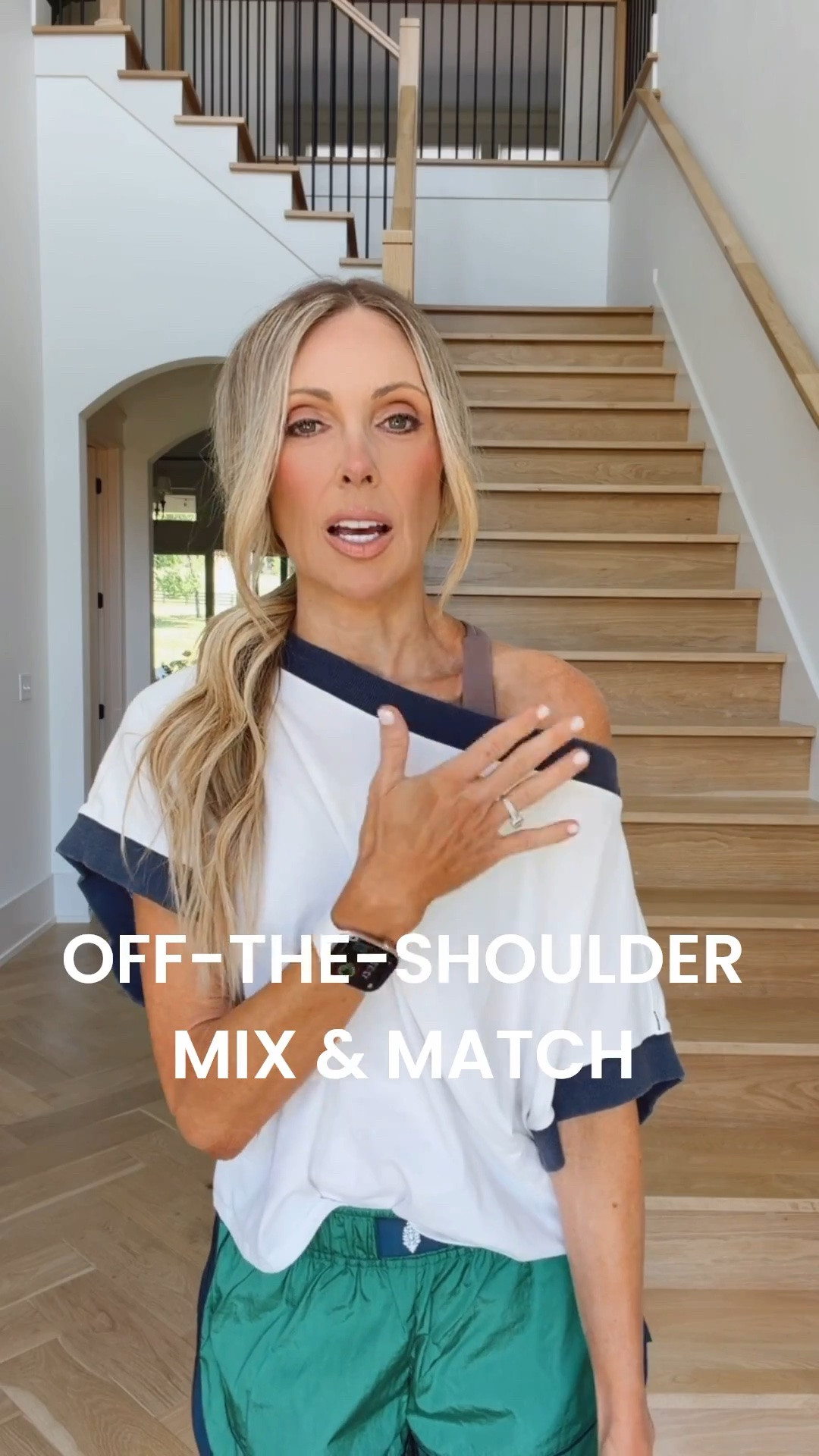 This top actually comes as part of a set with shorter bike shorts, but you could also pair them with these athletic shorts or cut off jeans shorts for summer.

@fpmovement #fpmovementpartner

#LTKootd #LTKmomlife #LTKActive