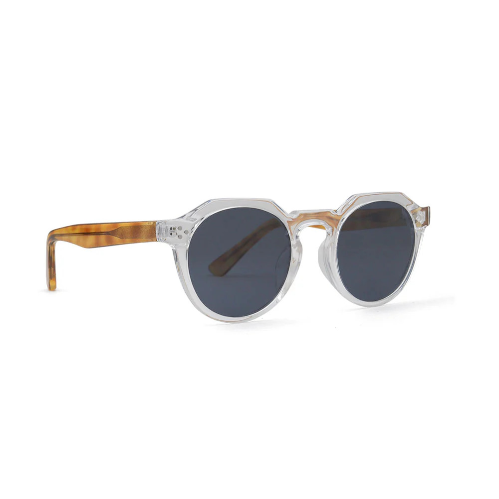 SHAY | Clear | Tortoise | Smokey Polarized Lens | Ryan Simkhai Eyeshop