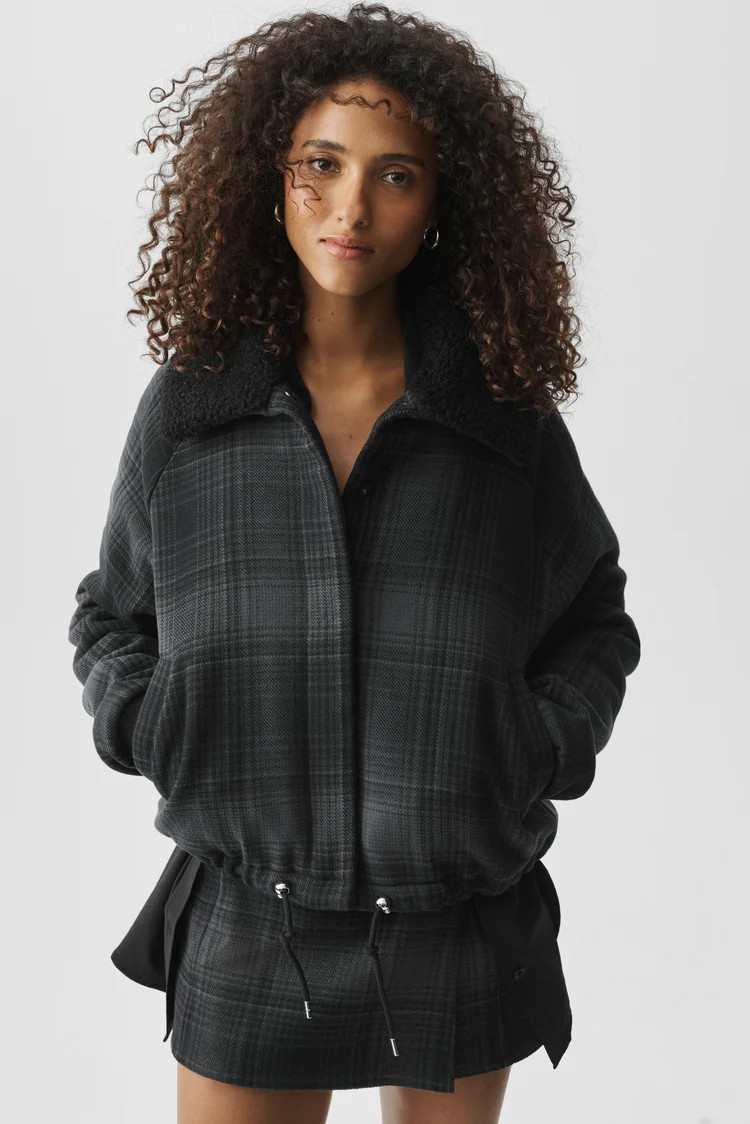 Plaid Alpine Meadow Jacket | Alo Yoga