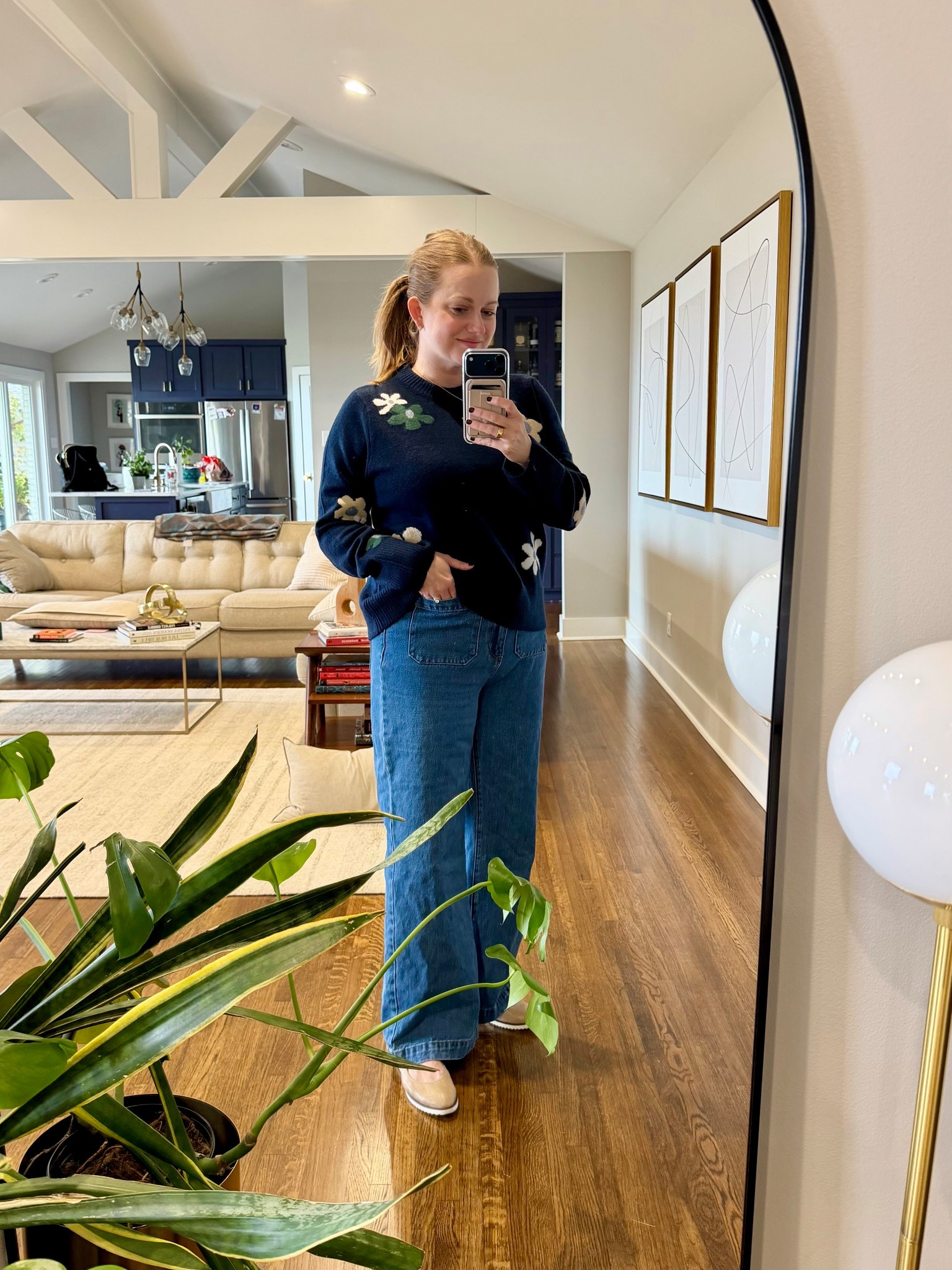 Obsessed with these new Sailor jeans by Rollas. The front pockets are perfection and the length is so great on my shorter legs. The CeCe sweater is on sale!

#LTKSaleAlert #LTKFindsUnder100 #LTKSeasonal