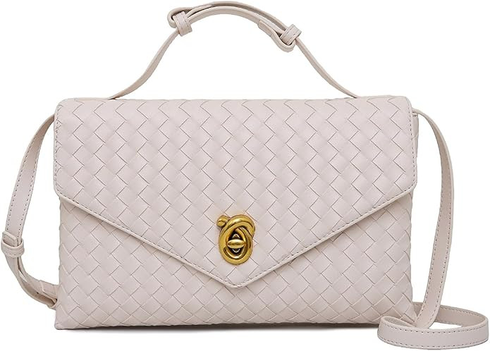 Woven Bags for Women Clutch Bag Cross Body Bag Trendy Totes Hobo Purse Summer Shoulder Bag Handba... | Amazon (US)