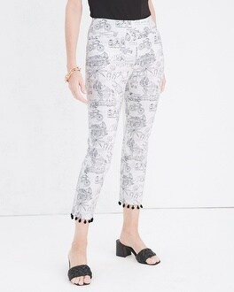 Brigitte So Slimming Pom Hem Crops | Chico's