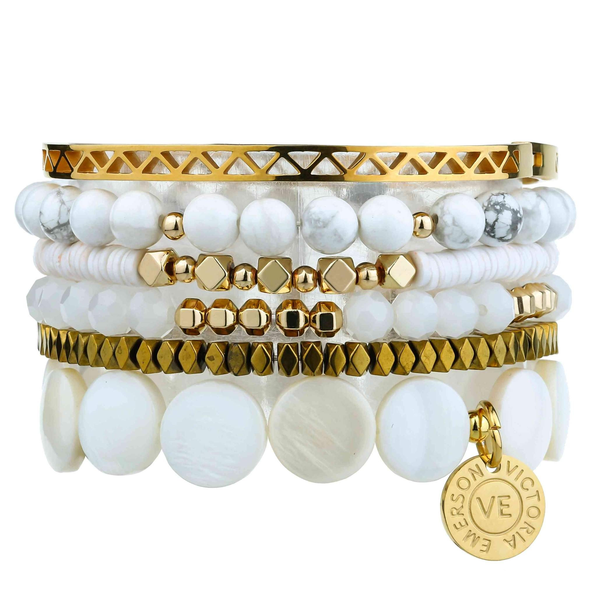 Glitterati Stacking Bracelet Set | Victoria Emerson