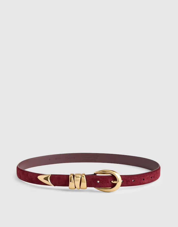 Triple Metal Keeper Belt | Madewell