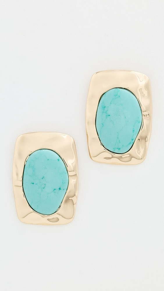 Hidden Treasure Earrings in Turquoise | Shopbop
