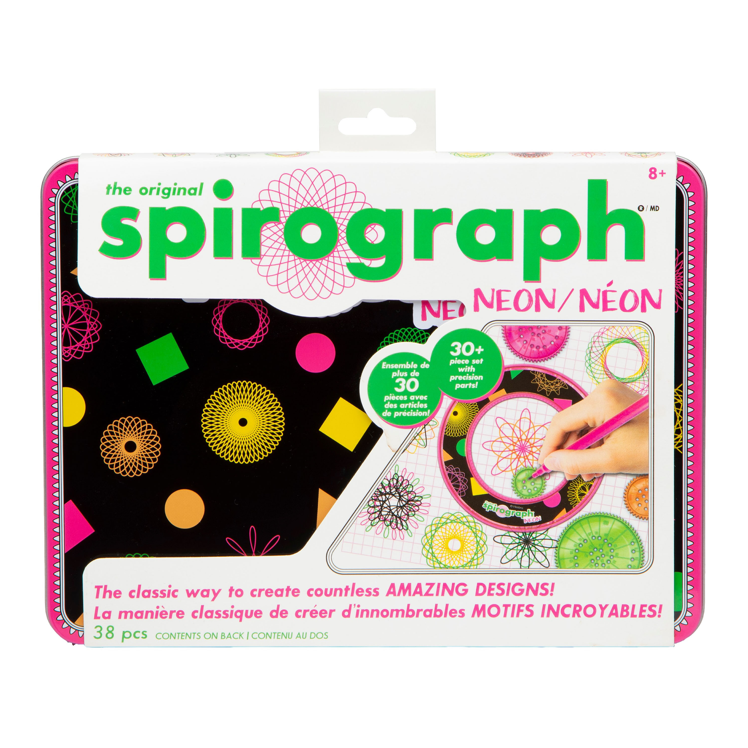 Neon Spirograph Travel Tin | World Market