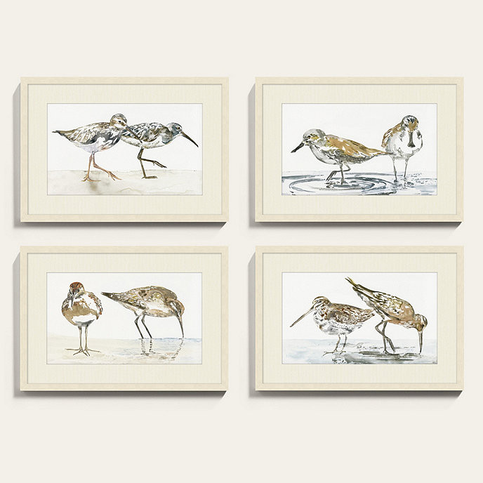 Coastal Couple Watercolor Framed Prints Series | Ballard Designs, Inc.